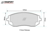 Brake Pads - Front - PBS  - GR86, GT86 &amp; BRZ
