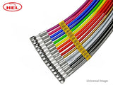 Clutch Hose - HEL - Stainless Steel Braided - Starlet Turbo EP82, EP91 (Master Cylinder to Slave Cylinder)