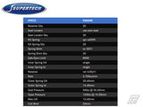 Valve Springs - Single - Supertech - 4AGE 20V - specifications