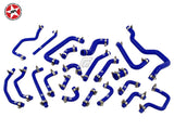 Ancillary Coolant & Breather Hose Kit - Stoney Racing - MR2 Rev 1 & 2 Turbo - Blue
