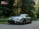 GR Supra lowered on KW suspension