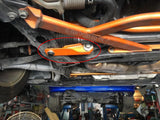 Front lower 2-point brace for the steering rack and subframe chassis for all Toyota GT86 & Subaru BRZ 2012 to 2020